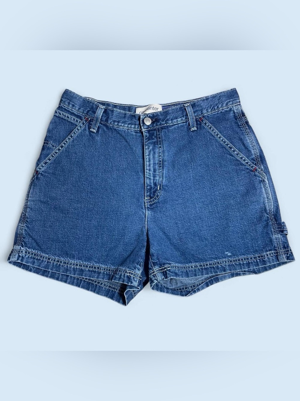Vintage GAP Denim Carpenter High-Rise Shorts
